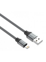 LDNIO LS441/ USB кабель Lightning/ 1m/ 2.4A/ медь: 86 жил/ Gray