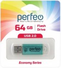 Perfeo USB 64GB E01 Green economy series
