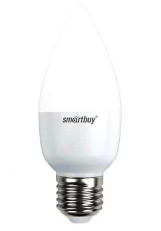 Лампа светодиодная SMARTBUY C37-5W-220V-4000K-E27