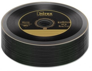 Mirex CD-R 700Mb MAESTRO (Vinyl) 52X Retro Style bulk 25