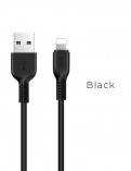 Кабель для Apple 8-pin - USB, 1.0м HOCO X13, черный, 2.4A (Х13 Apple black)
