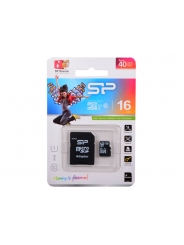 MicroSD 16GB Silicon Power Class 10