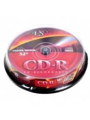 ДИСКИ VS CD-R 80 52X CB/10