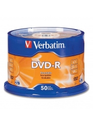 Verbatim DVD-R диски 4,7GB 16X CB/50