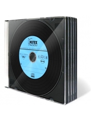 Mirex диски CD-R Maestro Vinyl 700MB 52X Slim/5