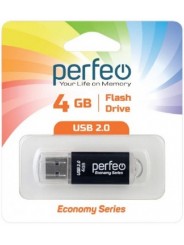Perfeo USB 4GB E01 Black economy series