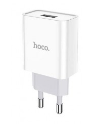 HOCO C81A/ Сетевое ЗУ/ 1 USB/ Выход: 10.5W/ White