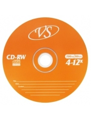  CD-RW ДИСКИ VS 700MB 12X BULK/50