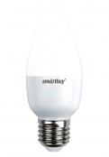 Лампа светодиодная SMARTBUY C37-5W-220V-3000K-E27