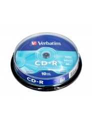 Verbatim CD-R диски 700MB 52X CB/10