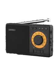 Perfeo радиоприемник аналоговый,всеволновый ЗАРЯ/ MP3/ питание 18650/черный(i10BK)