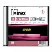 Mirex DVD+RW 4,7Gb 4x slim (UL130022A4S)