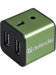 4-портовый разветвитель USB 2.0 Defender Quadro Iron