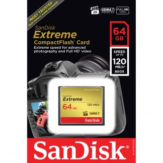 CF SanDisk Extreme   64GB 120MB/s