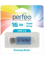 Perfeo USB 16GB E01 Blue economy series