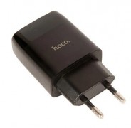 HOCO C72Q/ Сетевое ЗУ/ QC 3.0/ 1 USB/ Выход: 5V_9V_12V, 18W/ Black
