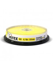 Mirex DVD-R 4,7Gb 16x cake 10