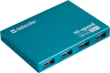 HUB DEFENDER SEPTIMA SLIM 7 портов, USB2.0(адаптер 2А) (1/50)			