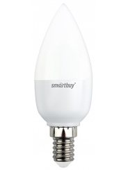Лампа светодиодная SMARTBUY C37-5W-220V-3000K-E14