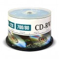 Диски Mirex CD-RW 700Mb 12x cake 50 (UL121002A8B)