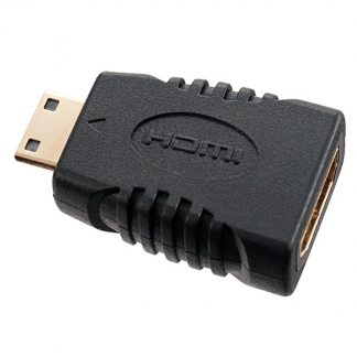 PERFEO Переходник HDMI C (mini HDMI) вилка - HDMI A розетка