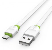 LDNIO LS34/ USB кабель Micro/ 1m/ 2.4A/ медь: 86 жил/ White