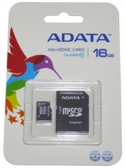 MicroSDHC 16GB Adata