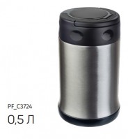 PERFEO Термос для еды с широким горлом, объем 0,5 л., нержавеющая сталь (PF_C3724)