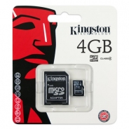 Карта памяти Kingston MicroSD 4GB 