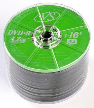 Диски VS DVD+R 4,7GB 16X SHRINK/50