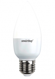 Лампа светодиодная SMART BUY C37-8,5W-220V-3000K-E27