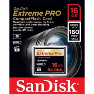 CF SanDisk Extreme Pro  16GB 160MB/s
