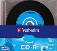 VERBATIM CD-R ДИСКИ 700MB 52X SLIM/10 VINYL