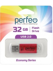 Perfeo USB 32GB E01 Red economy series