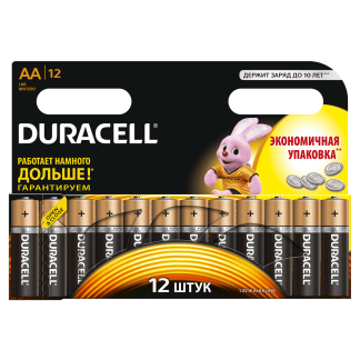 Батарейки Duracell LR6/12BL MN1500