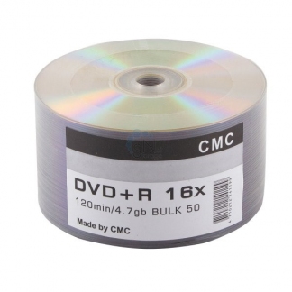 DVD+R болванки  4,7GB 16X bulk/50 no print (CMC)