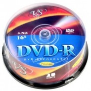 VS DVD-R 4,7 GB 16x CB/10 Ink Print