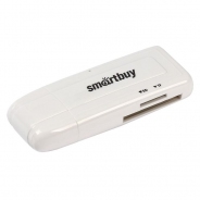 Картридер Smartbuy USB 3.0 белый SBR-705-W