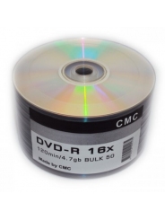 DVD-R 4,7GB 16X BULK/50 no print (CMC)