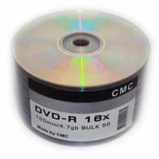 DVD-R 4,7GB 16X BULK/50 no print (CMC)