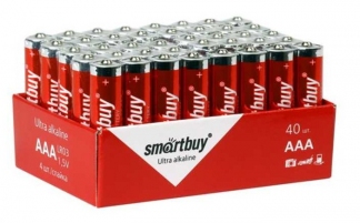 Батарейки AAA Alkaline SmartBuy LR03/40 Bulk