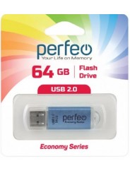 Perfeo USB 64GB E01 Blue economy series