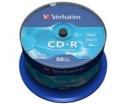 Verbatim CD-R ДИСКИ 700MB 52X CB/50