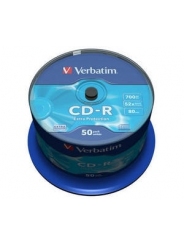Verbatim CD-R ДИСКИ 700MB 52X CB/50