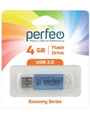 Perfeo USB 4GB E01 Blue economy series
