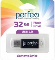 Perfeo USB 32GB E01 Black economy series