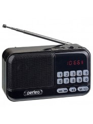 Perfeo радиоприемник цифровой ASPEN FM 87.5-108МГц/ MP3/ питание USB или 18650/черный (i20BK)